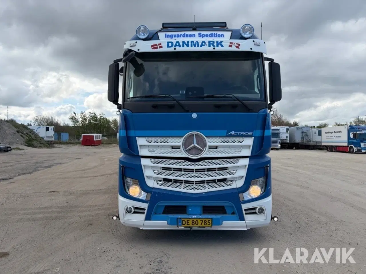 Billede 8 - Lastbil Mercedes-Benz Actros 5253 med kølekasser, sovekabine, forvogn og hænger