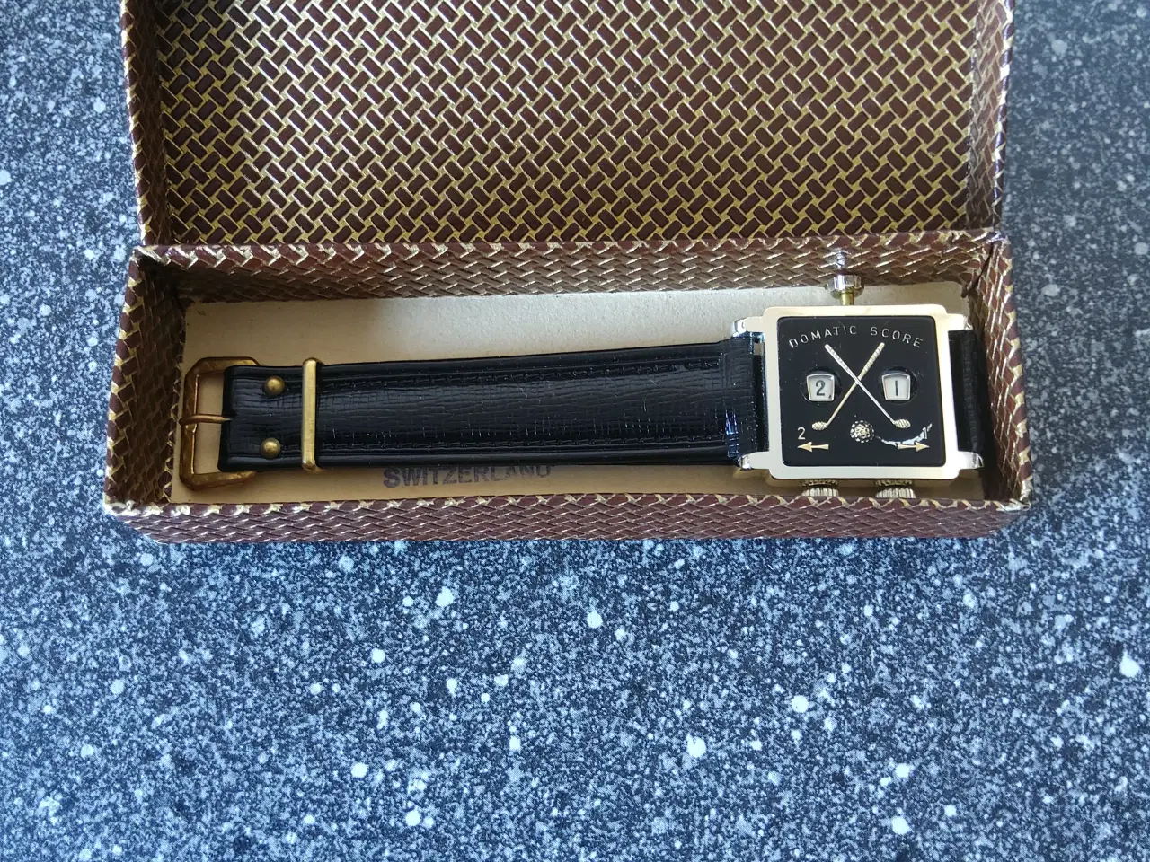 Billede 1 - Domatic golf scoretæller ur fra Schweizer fra 1960