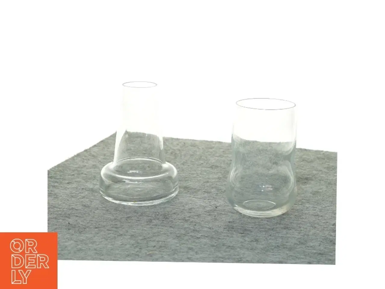 Billede 2 - Glas fra Holmegaard (str. 11 x 6 cm 12 x 8 cm)