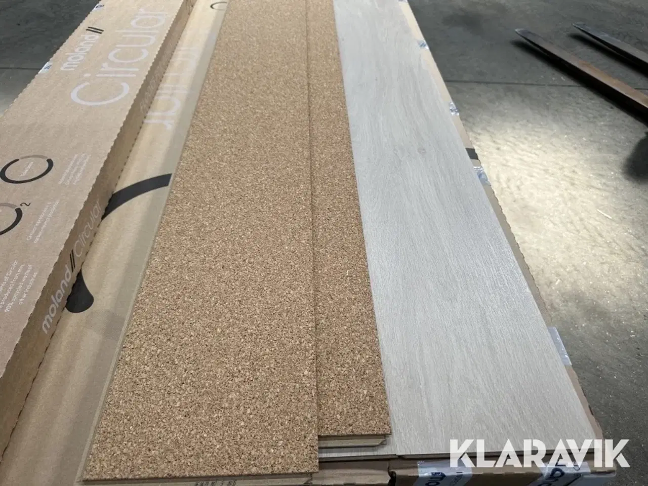 Billede 6 - Gulv Moland Oak Cork Plank Northern White - 52,32m2