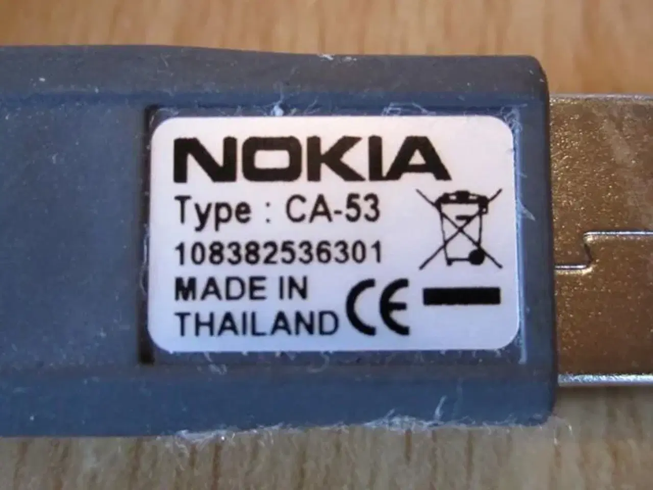 Billede 2 - Nokia CA-53 data Kabel