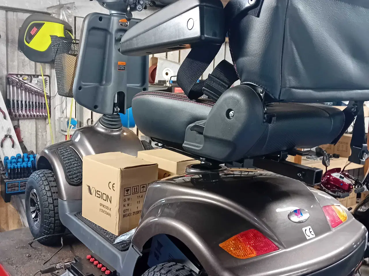 Billede 2 - Fuldstændig Ny scooter heartway-mokka-4-hjul 