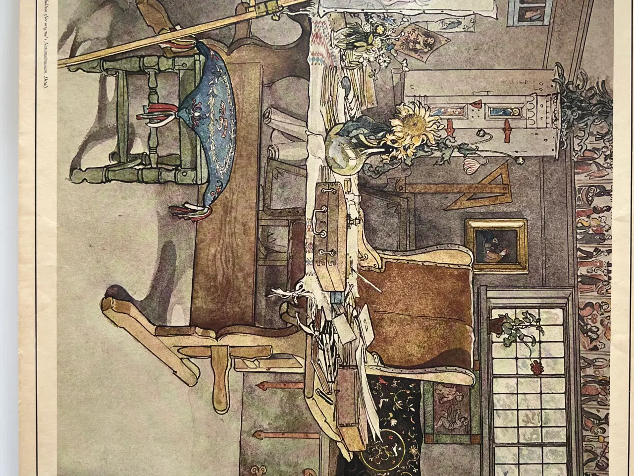 Billede 3 - Reproduktioner af Carl Larssons akvareller