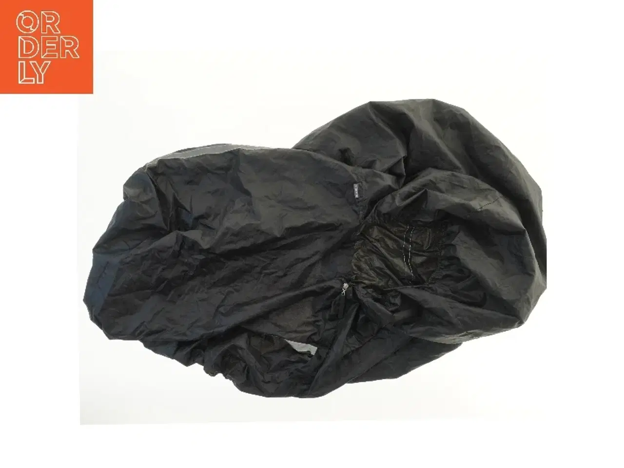 Billede 2 - Sort cykel/ barnevogns-regnovertræk fra Scandia (str. 85x80x60 cm)
