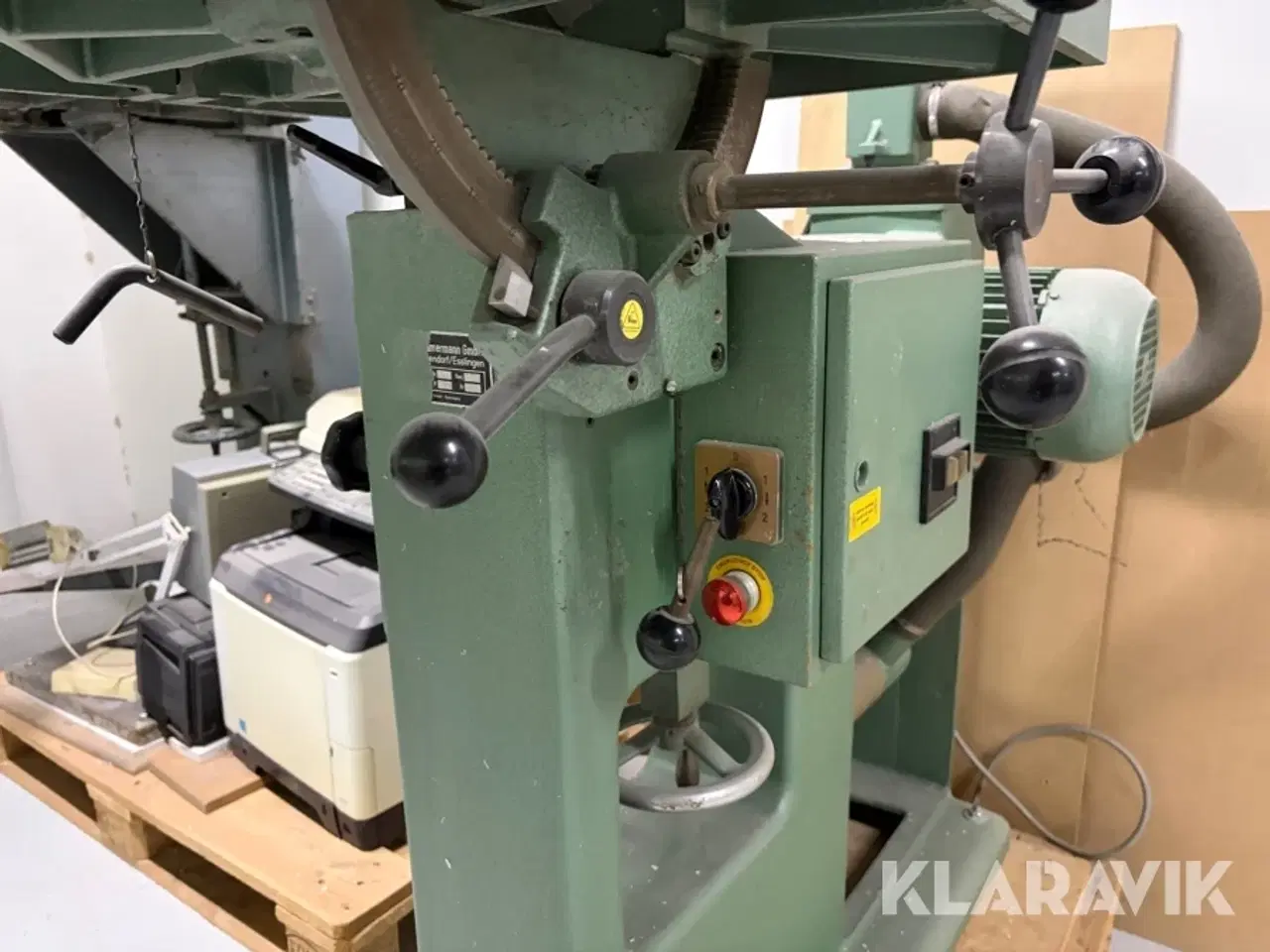 Billede 3 - Båndsliber FZ Zimmermann stationær kantpudser