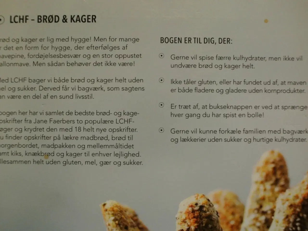 Billede 3 - lchf brød og kager, af jane faerber, emne: mad og 