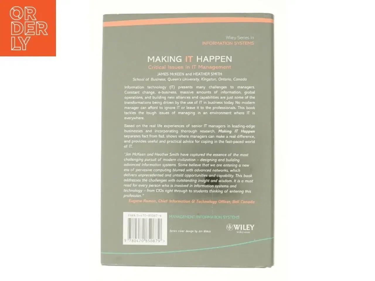Billede 2 - Making IT Happen - Critical Issues in IT Management (Bog)