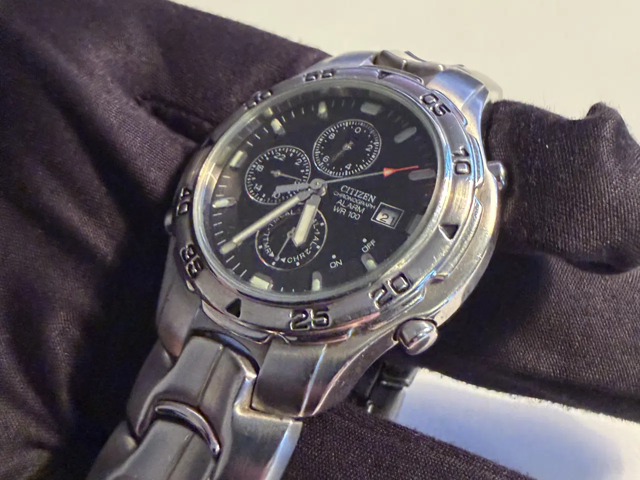 Billede 3 -  Flot Citizen Chronograph Ur