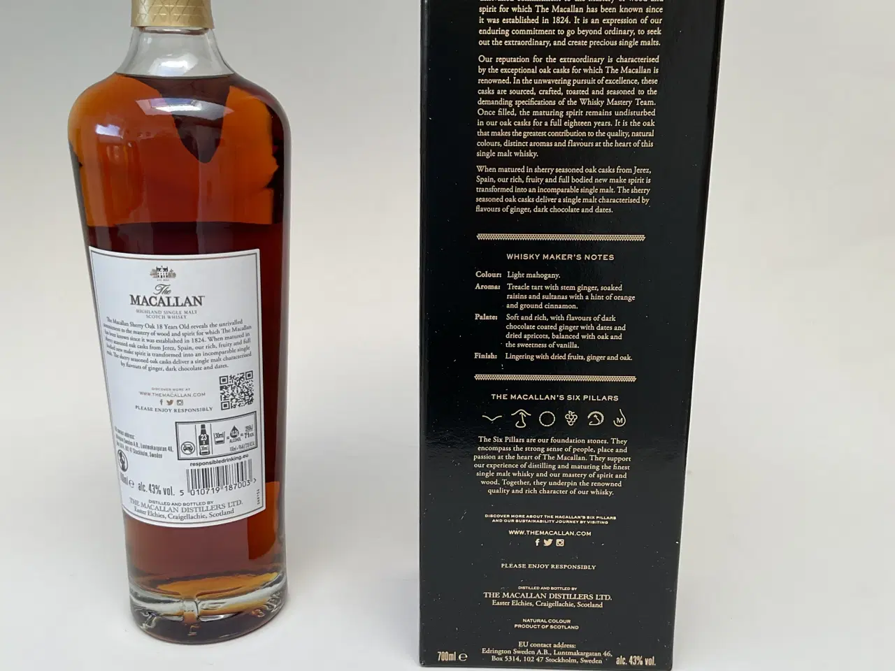 Billede 2 - Macallan 18 Sherry Oak 2023.  70cl