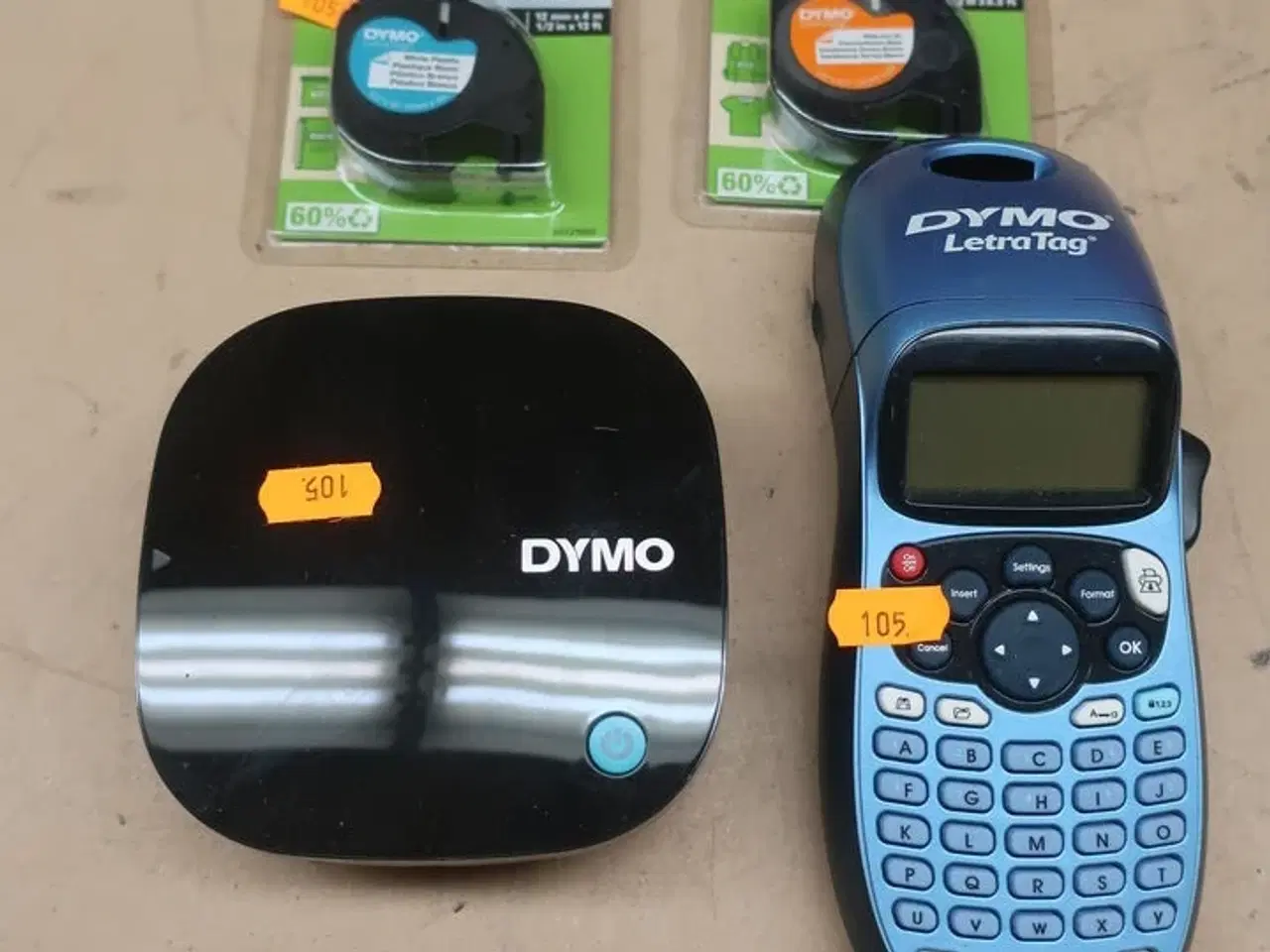 Billede 1 - 2 stk. labelprinter DYMO letratag