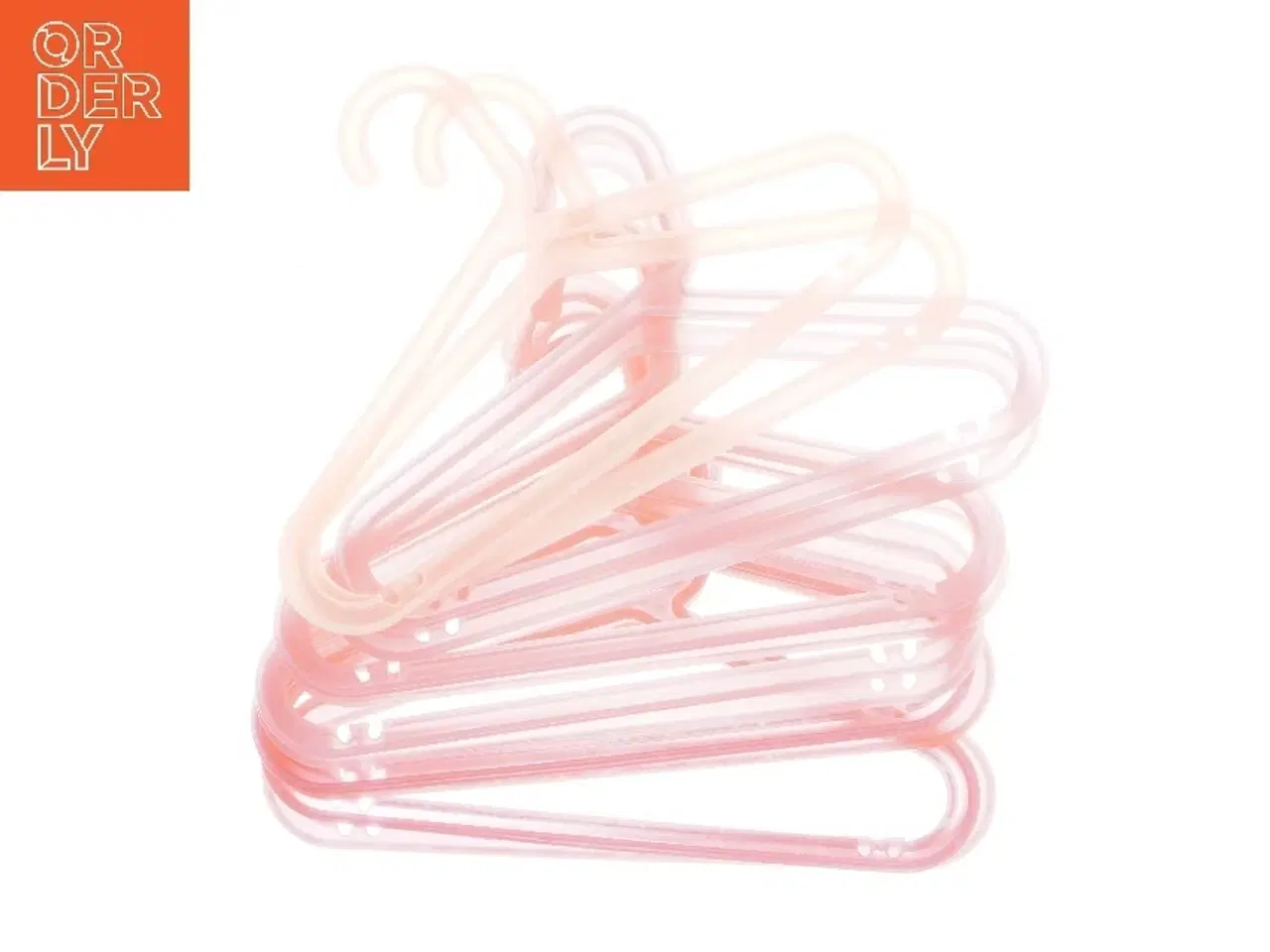 Billede 1 - Plastikbøjler, 12 stk (str. 12 stk 33,5 cm)