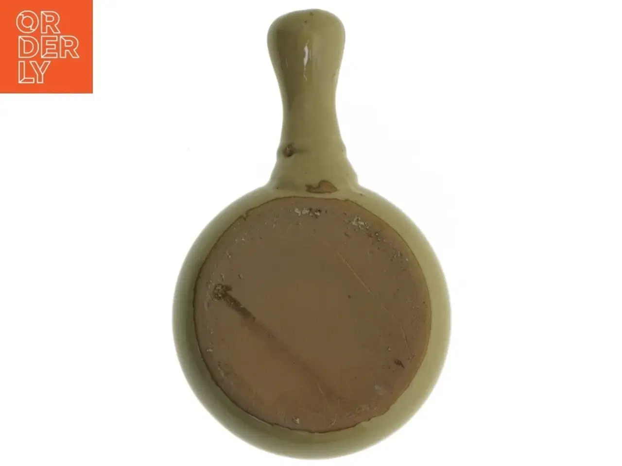 Billede 6 - Keramisk lågkrukke med håndtag (str. Ø 12 cm)