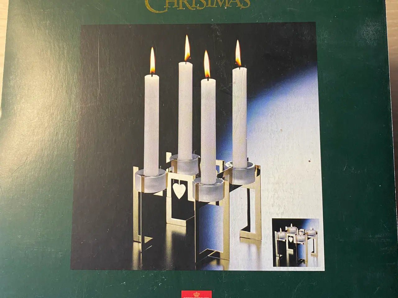 Billede 5 - Holmegaard adventsstage i guld