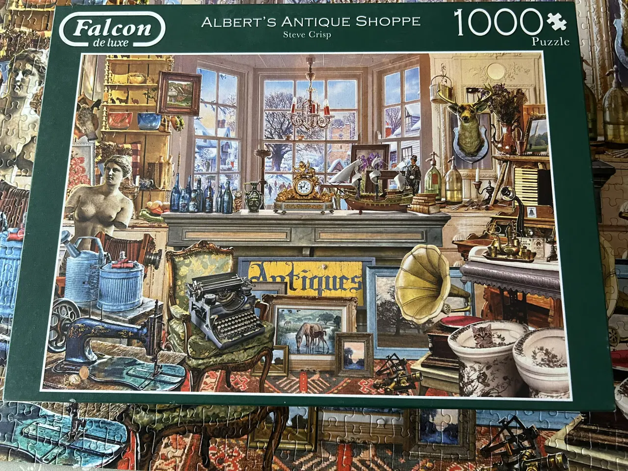 Billede 1 - 6 forsk.  Puslespil til voksne 