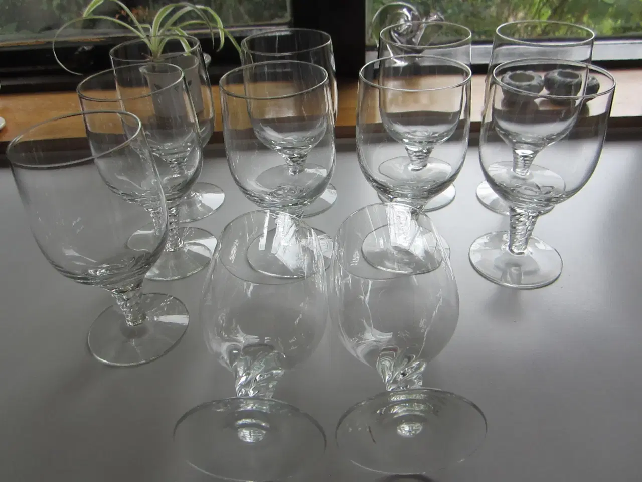Billede 1 - Vin glas 13,5 cm Amager/twist fra Holmegård pr stk