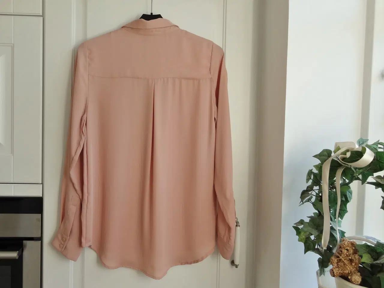 Billede 4 -   Skjorte, H&M, , str. 36, Rosa, Polyester, Ubrugt