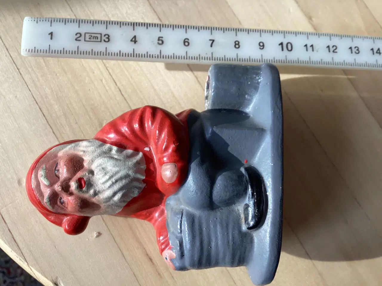 Billede 8 - Lille ældre tysk nisse/lysestage keramik