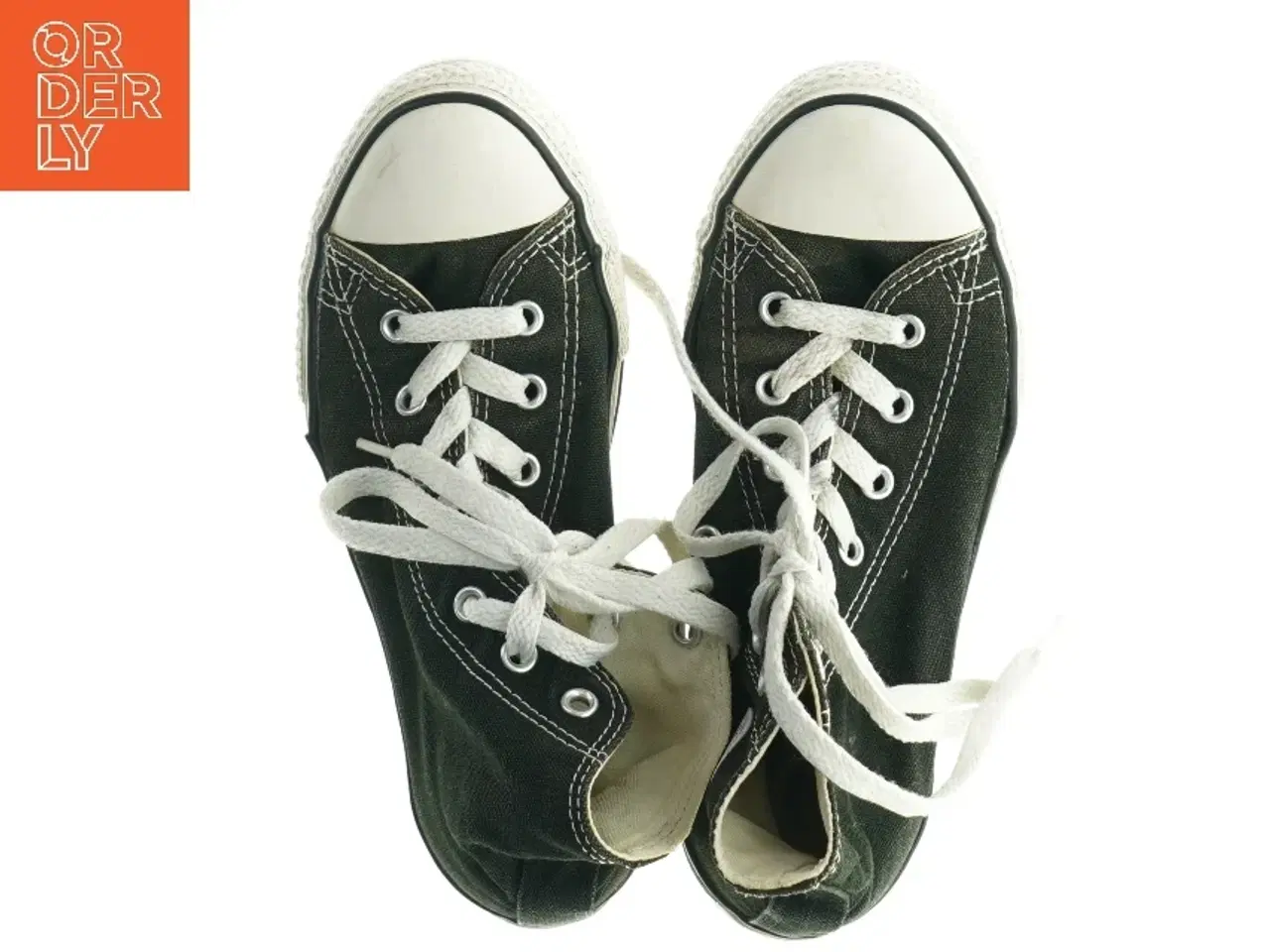 Billede 2 - Høje sorte sneakers fra Converse (str. Femogtredve)