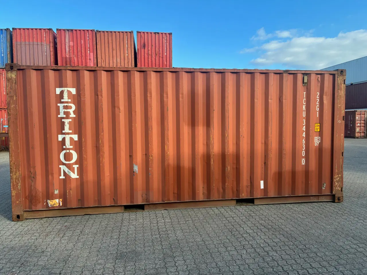 Billede 5 - 20 fods Container- ID: TCKU 344630-0