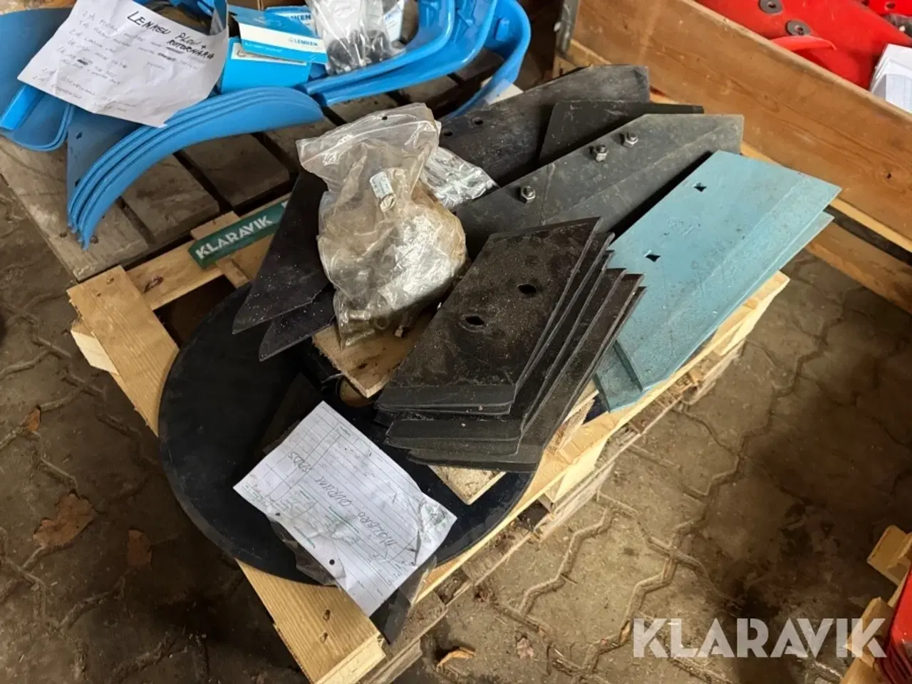 Billede 10 - Sliddele til rotorharvtænder og plov Lemken