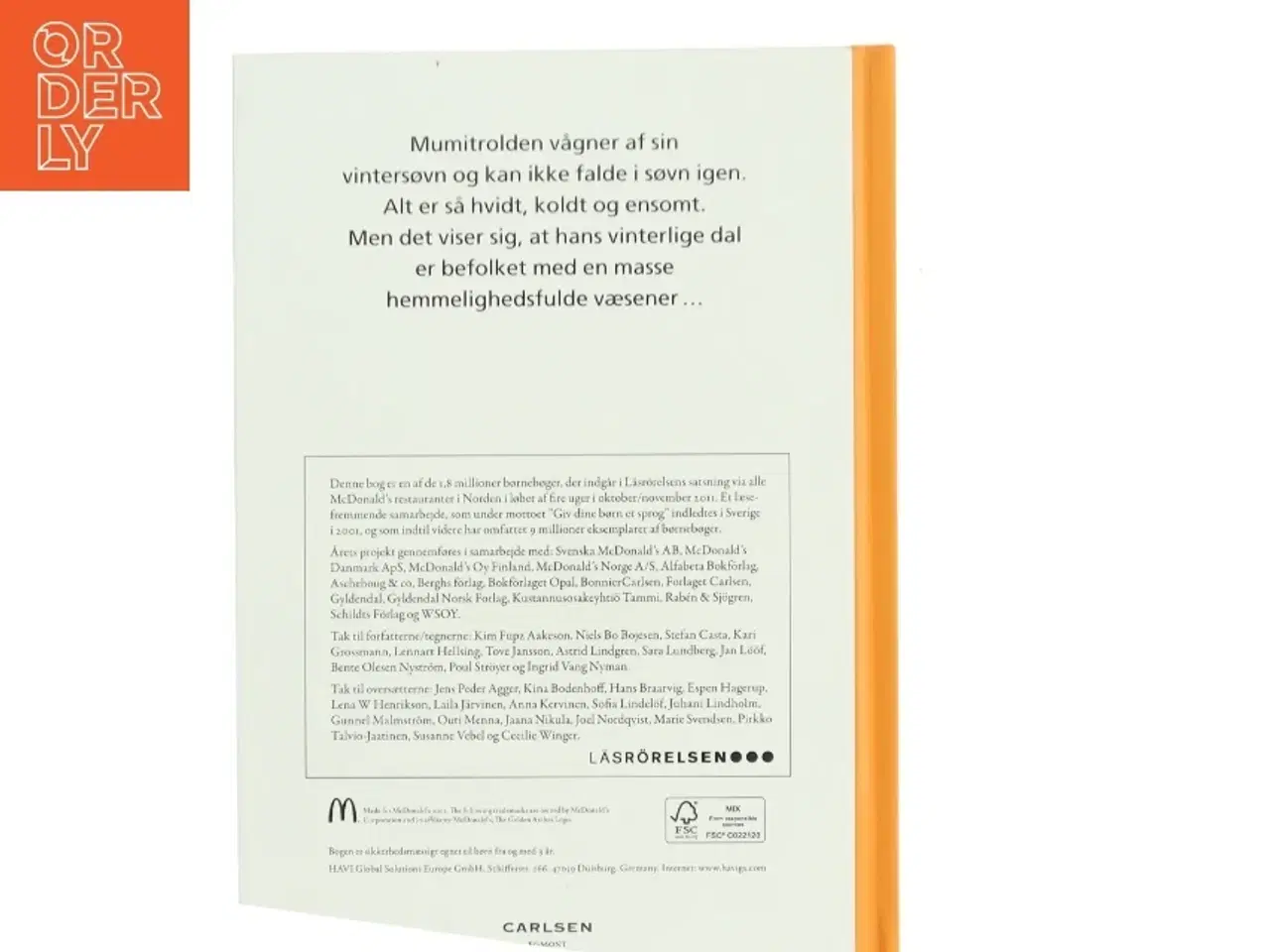 Billede 2 - Vinter i Mumidalen af Tove Jansson (Bog)