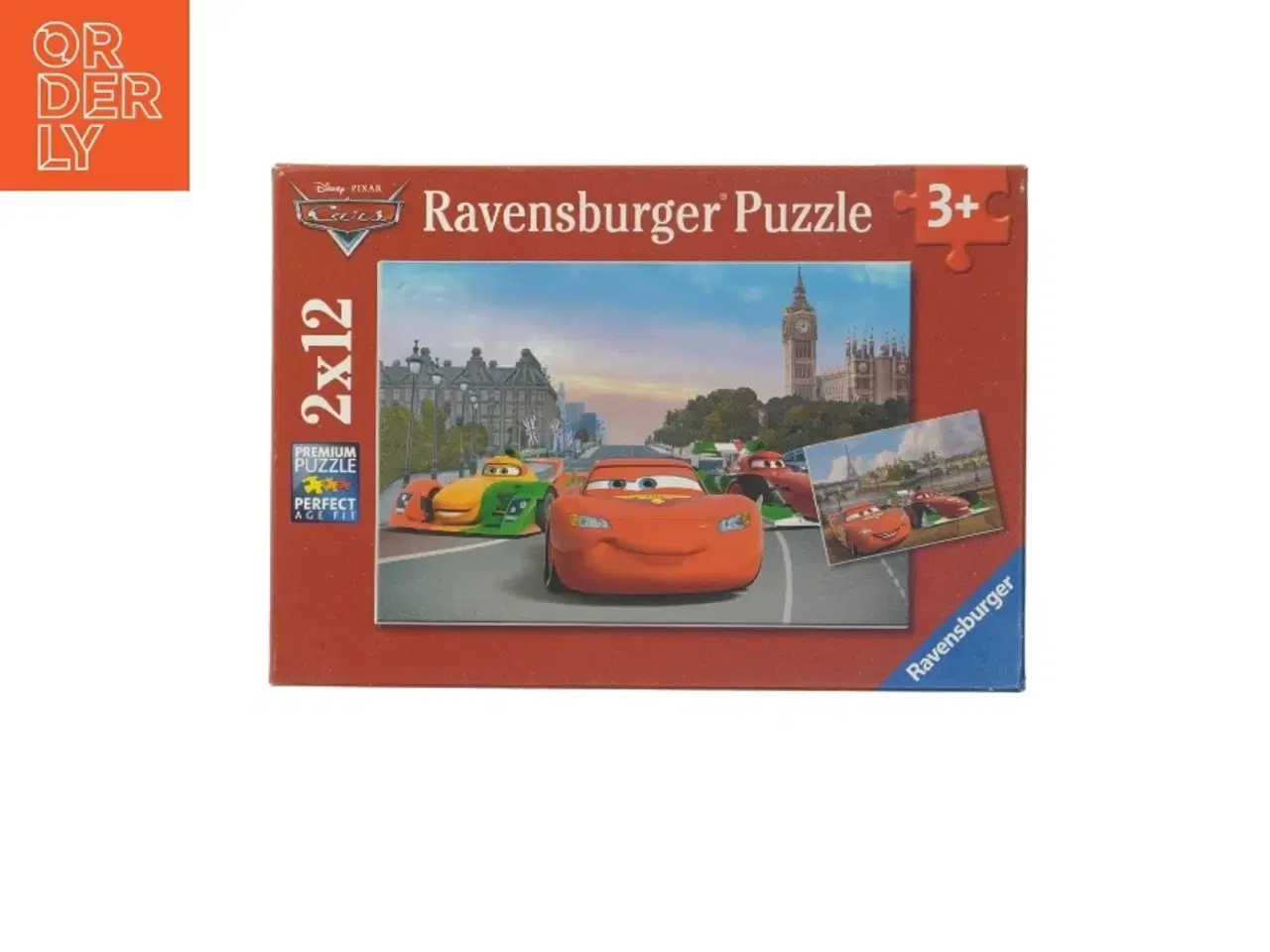 Billede 1 - Ravensburger puslespil 2 x 12 brikker fra Disney (str. 2 x 12 brikker)