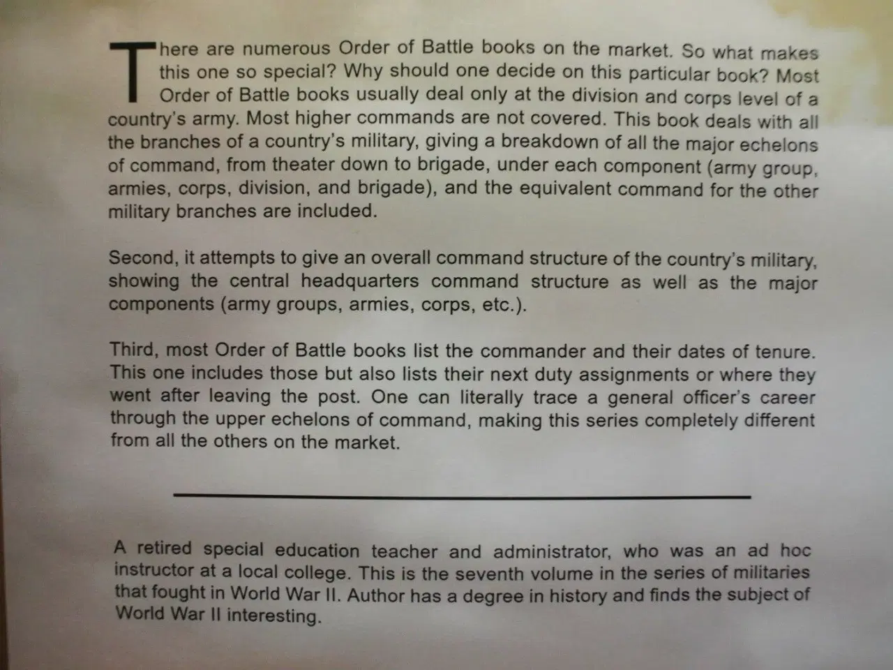 Billede 2 - the organization and order of battle of militaries