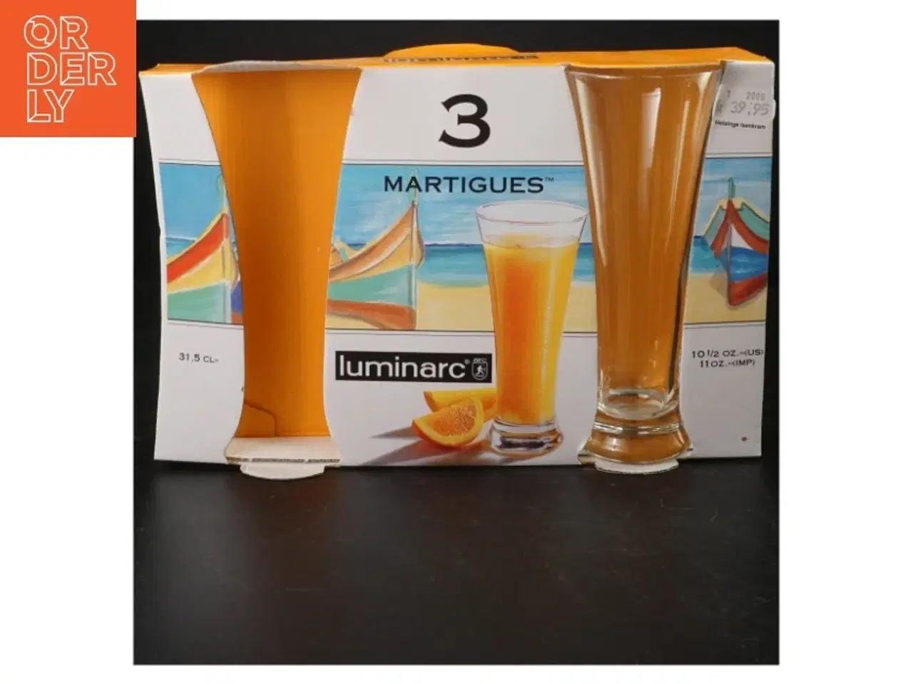 Billede 2 - Luminarc Martigues Ølglas fra Luminarc (str. H. 17 cm. 31 , 5 cl)