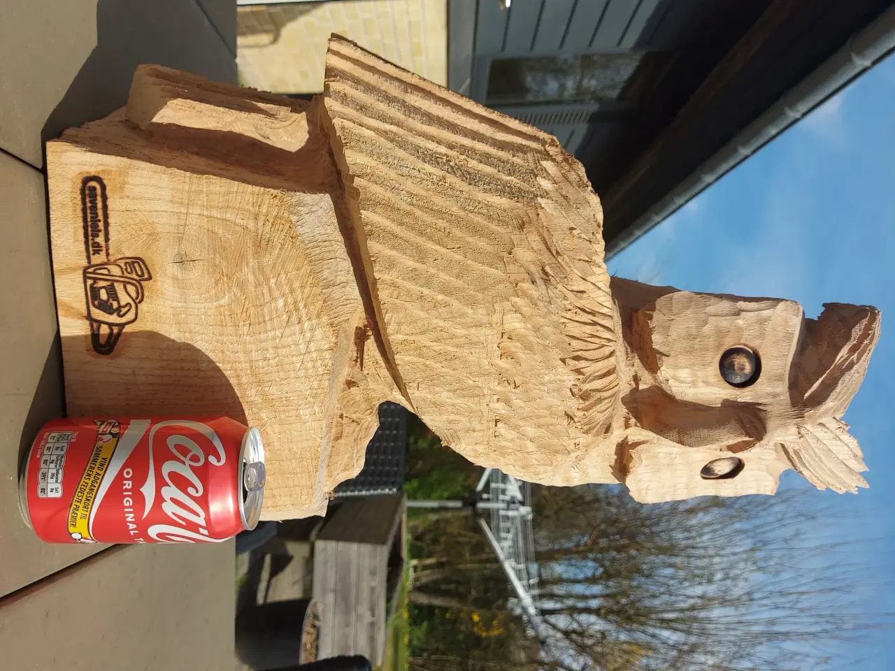 Billede 6 - Træskulptur - Ugle