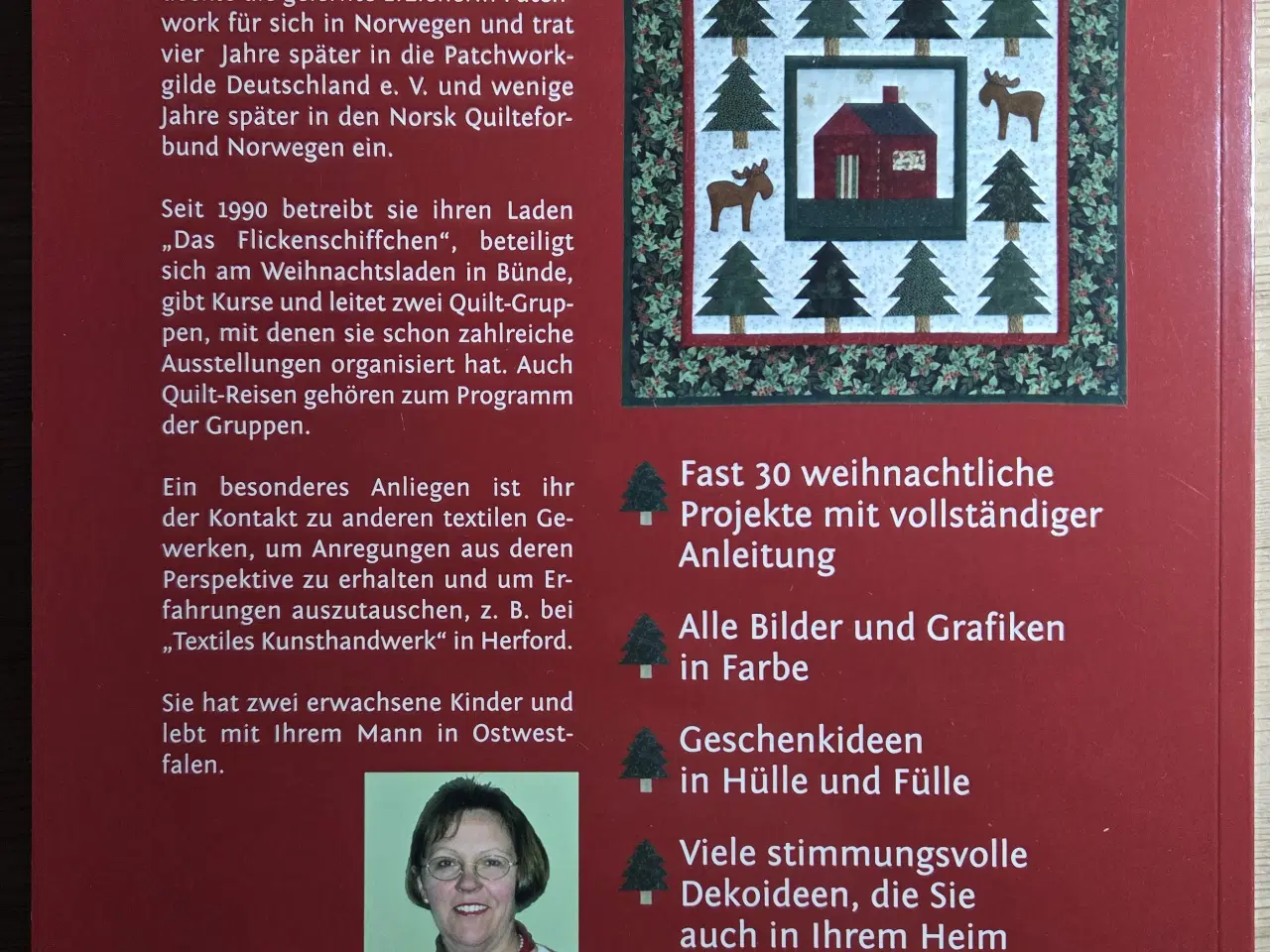 Billede 3 - Jule-patchworkbøger fra Tyskland, Norge og Holland