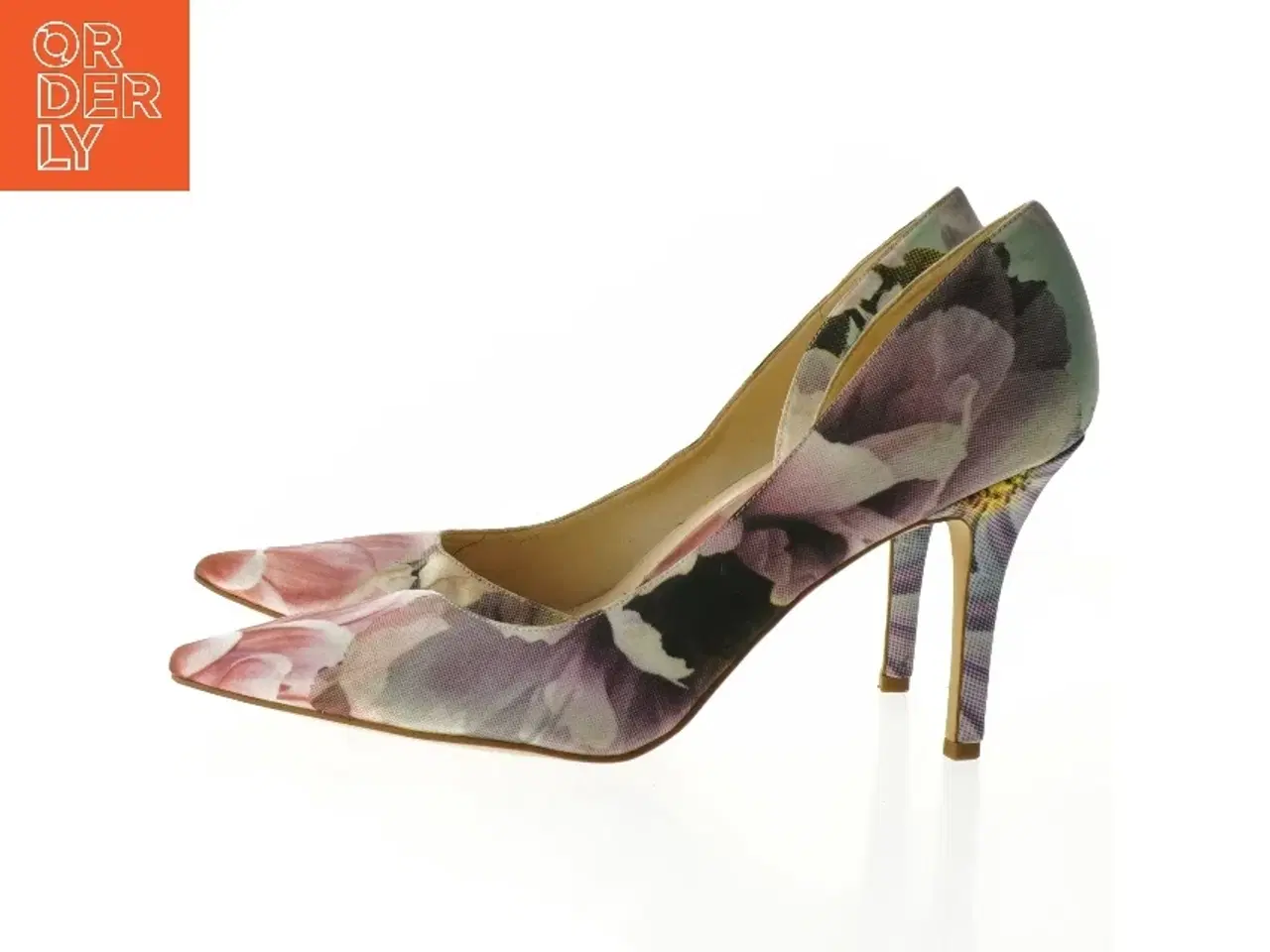 Billede 1 - Blomsterprint stiletter (str. 11 m)