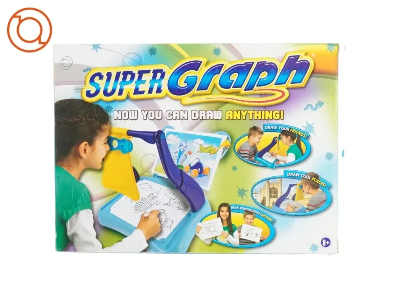 Billede 1 - Super graph (str. 44 x 33 x 10cm)