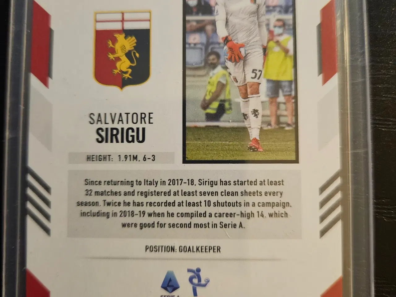Billede 2 - Salvatore Sirigu 15/25 Fodboldkort