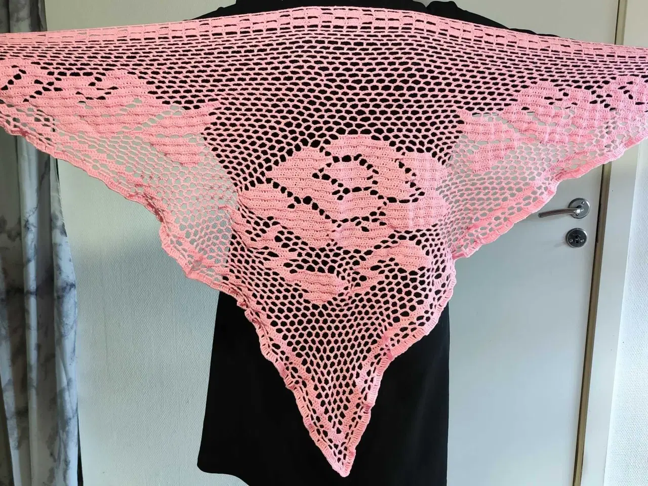 Billede 1 - Sjal, homemade. Dropsdesign.
