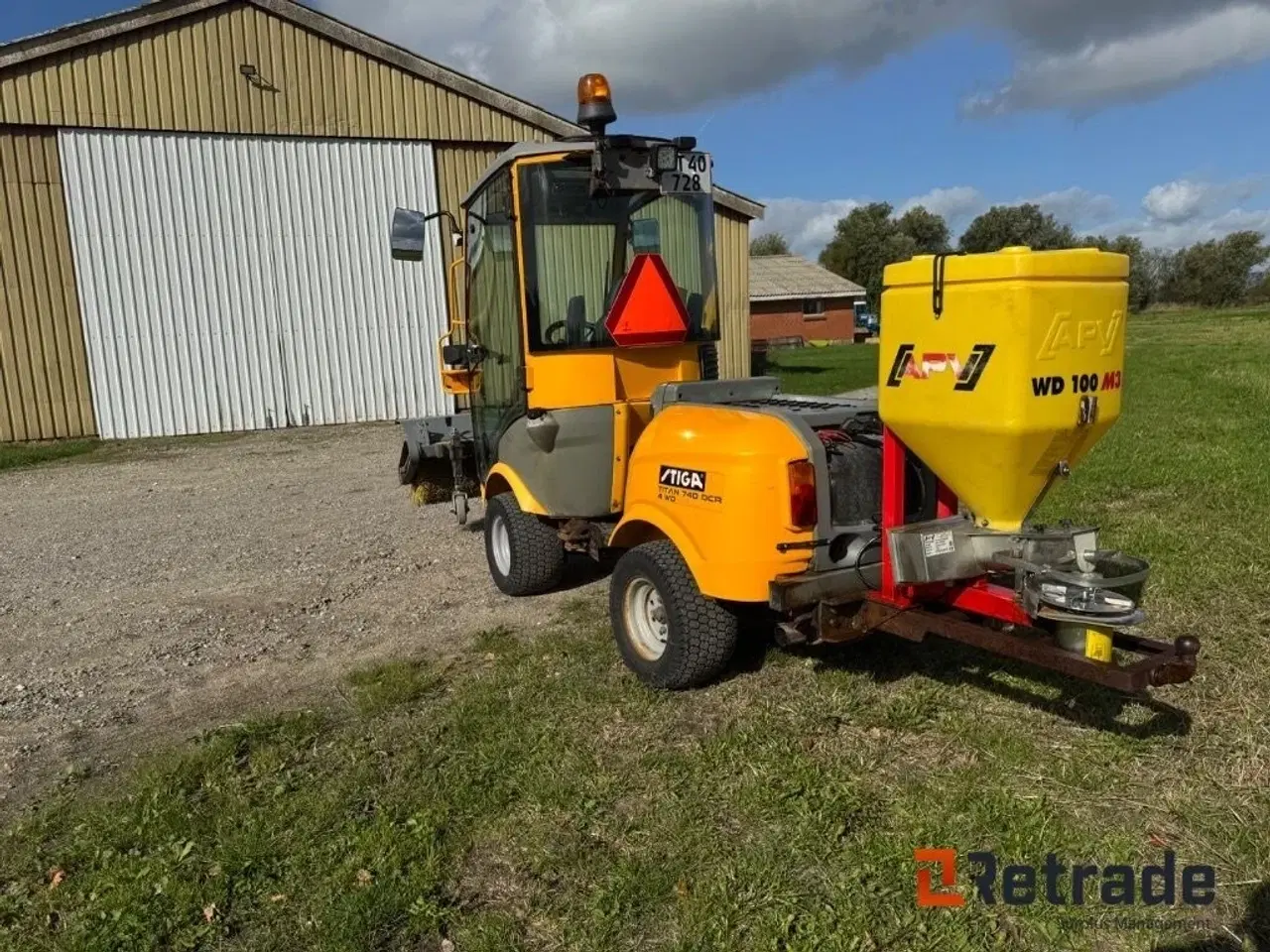 Billede 4 - Stiga Titan 740 DCR
