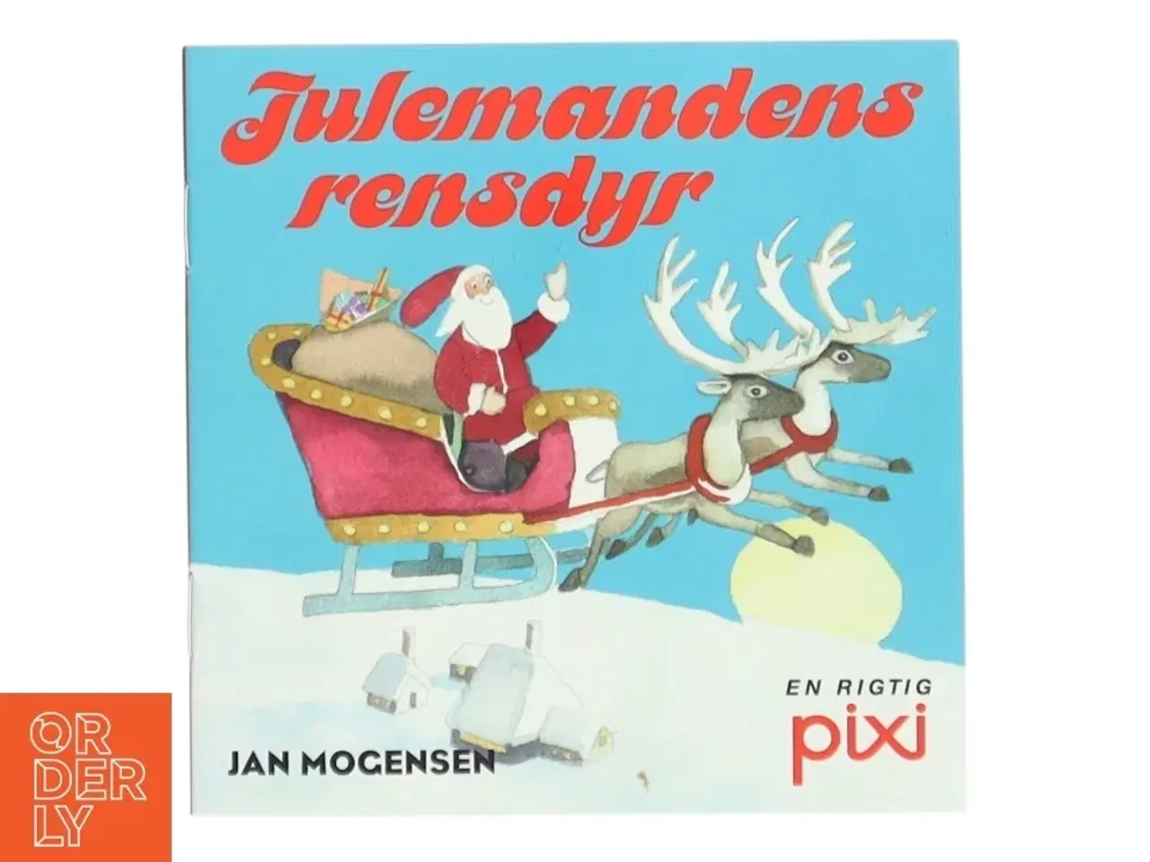 Billede 1 - Julemandens rensdyr af Jan Mogensen (f. 1945) (Bog)