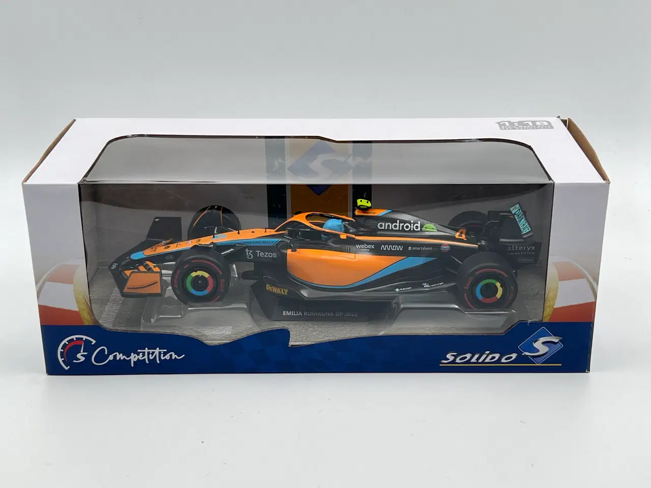 Billede 10 - 2022 McLaren Mercedes MCL36 #4 - 1:18  Driver: Lan