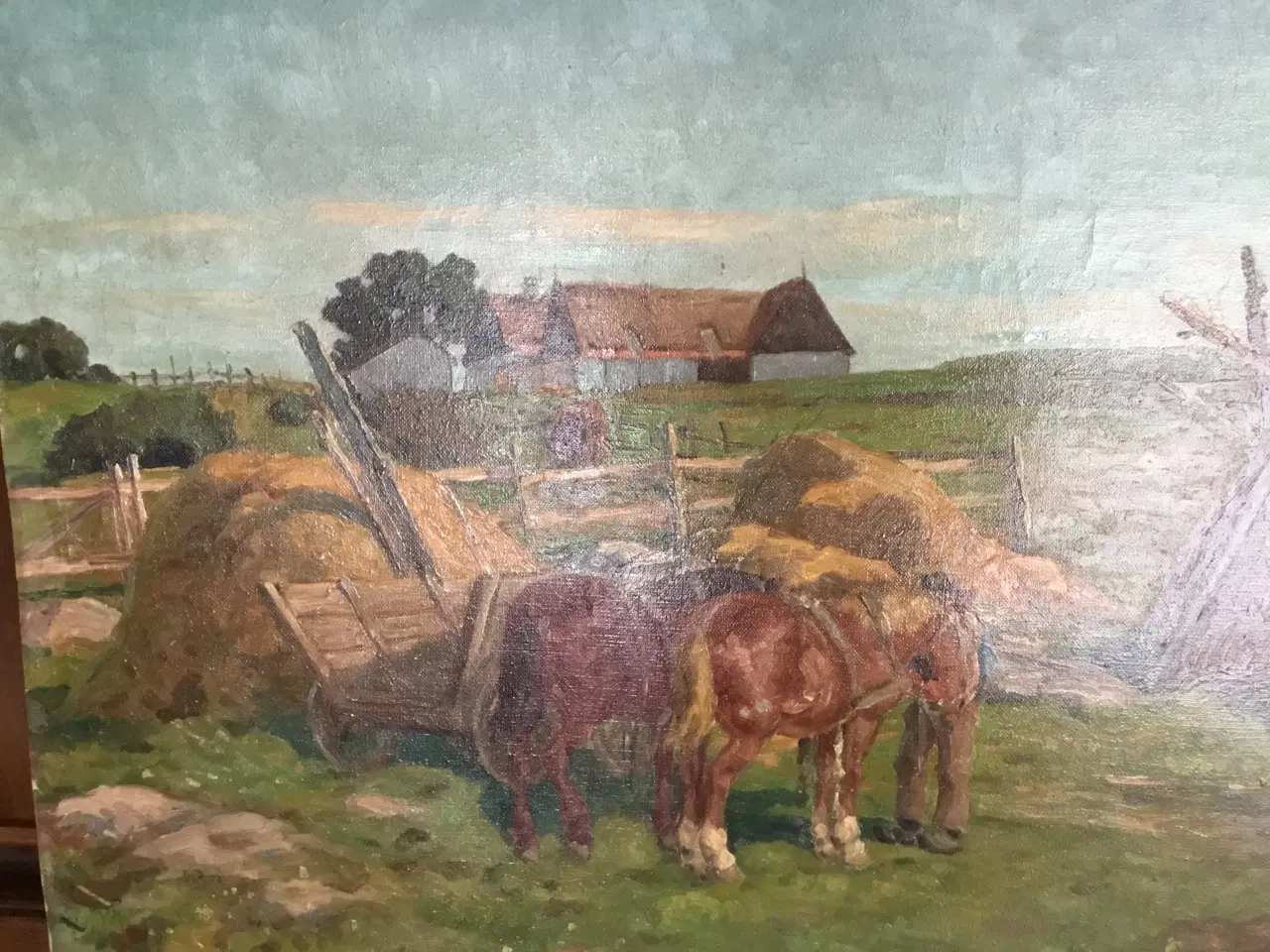 Billede 5 - Oliemaleri af Axel Hansen