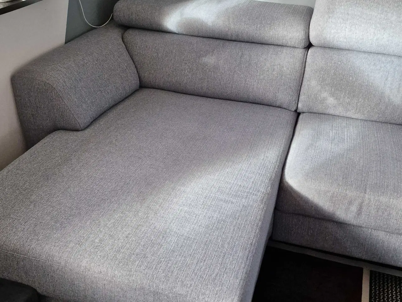 Billede 5 - Pæn sofa med chaiselong 