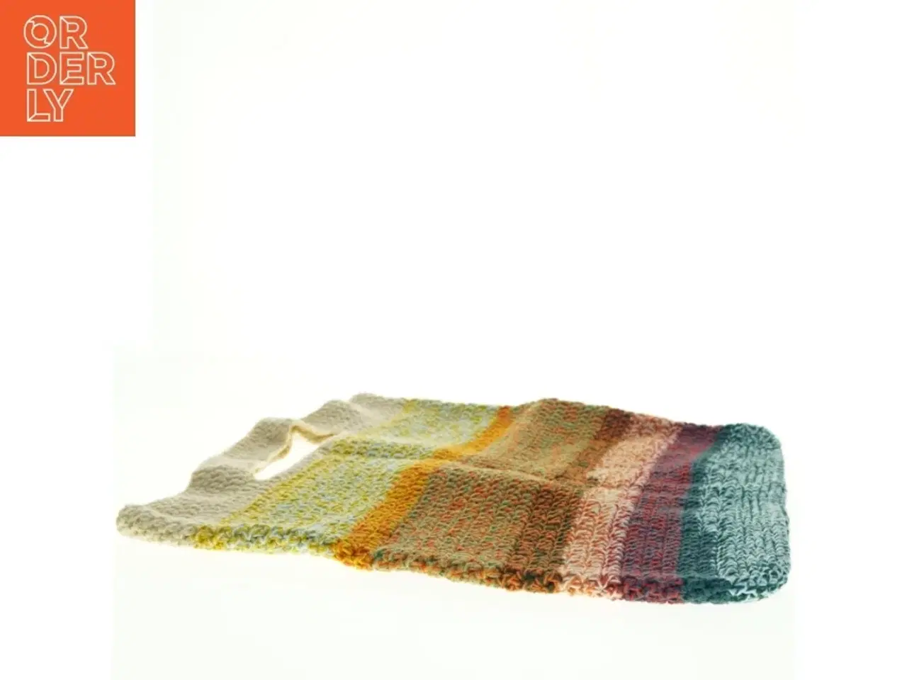 Billede 2 - Hæklet taske i flere farver (str. 44 x 38 cm)