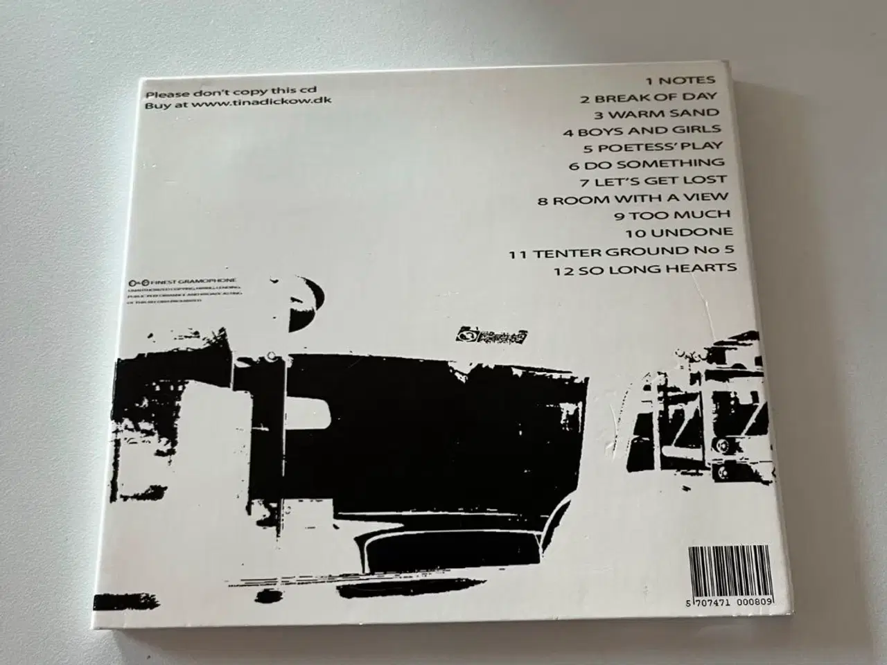 Billede 2 - Tina Dickow Notes cd