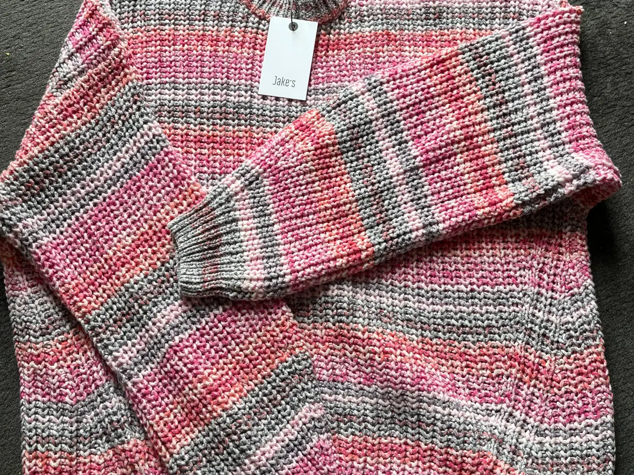 Billede 1 - Lækker sweater i bomuld - GIV ET BUD