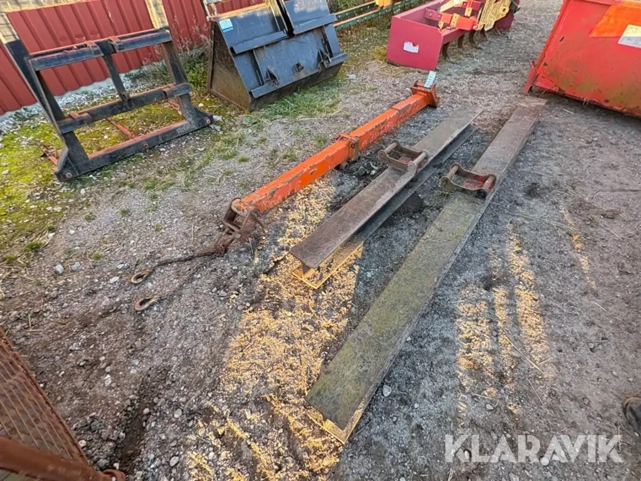Billede 3 - Afrettere og kranarm