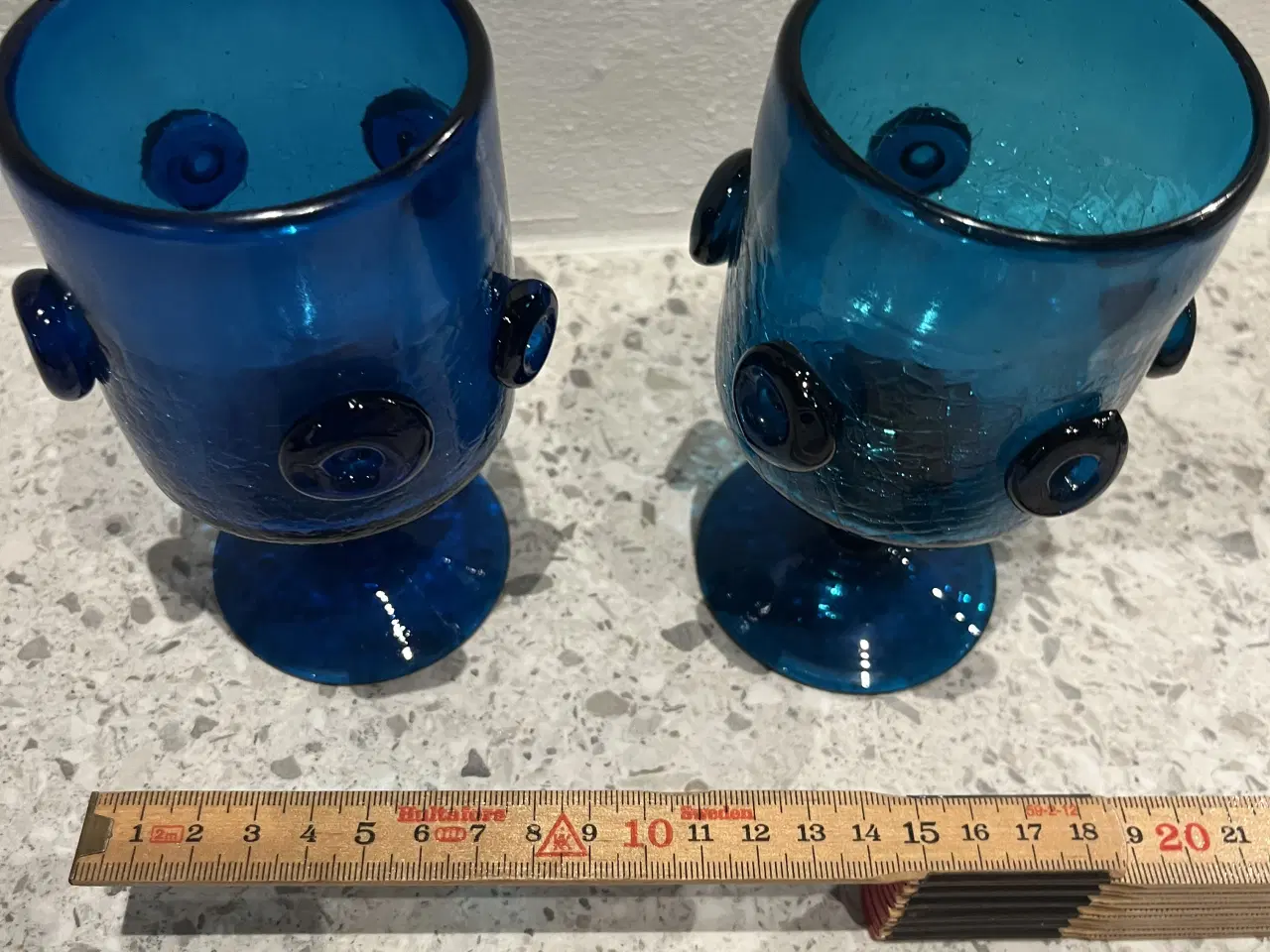 Billede 7 - 2 mundblæste glas