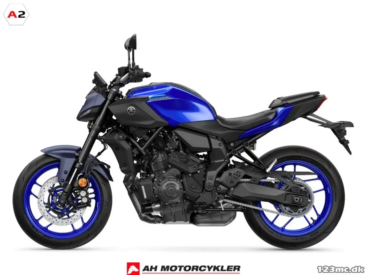 Billede 3 - Yamaha MT-07 Y-AMT Icon Blue 35kW
