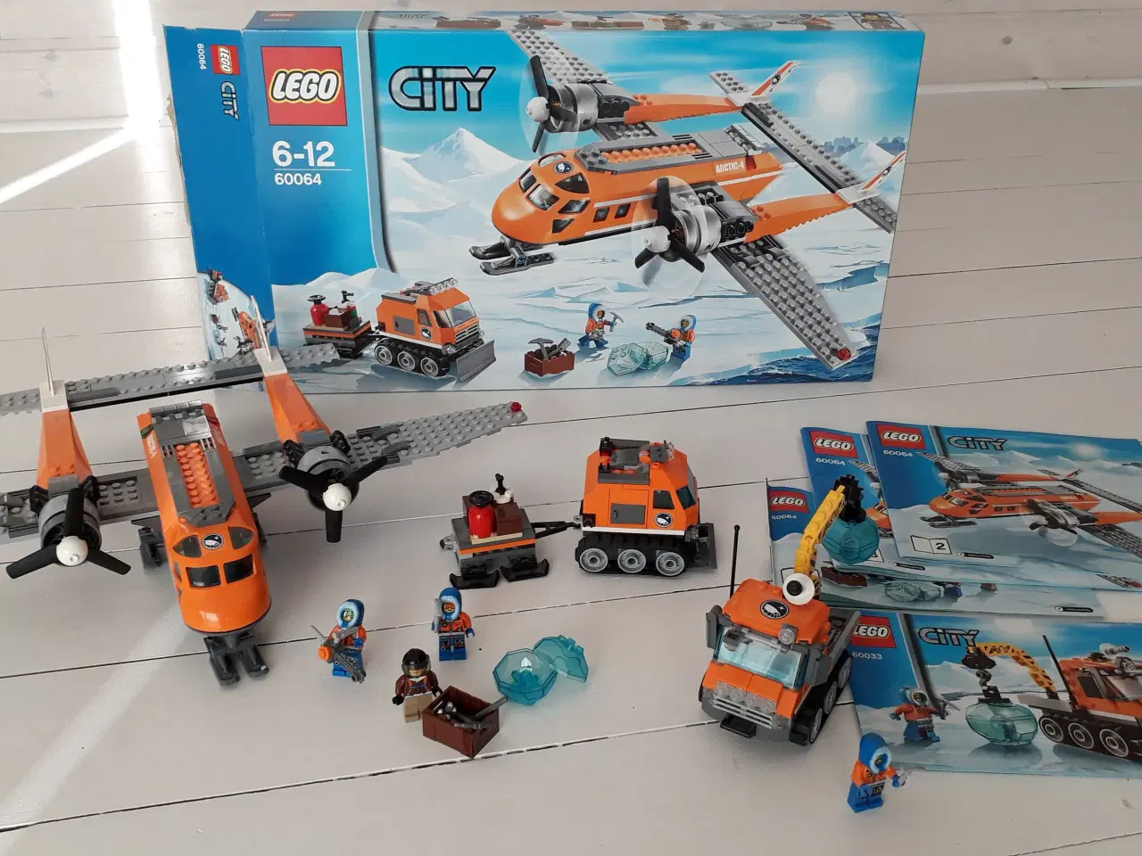 Billede 1 - Lego Arktisk Flyver 60064 + køretøj 60033
