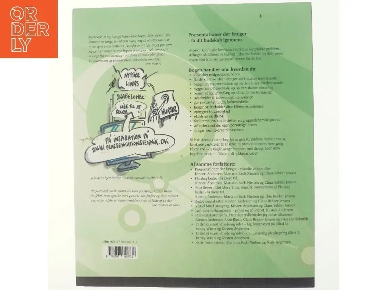 Billede 3 - Præsentationer der fænger. Bind 1, Få dit budskab igennem (Bog)