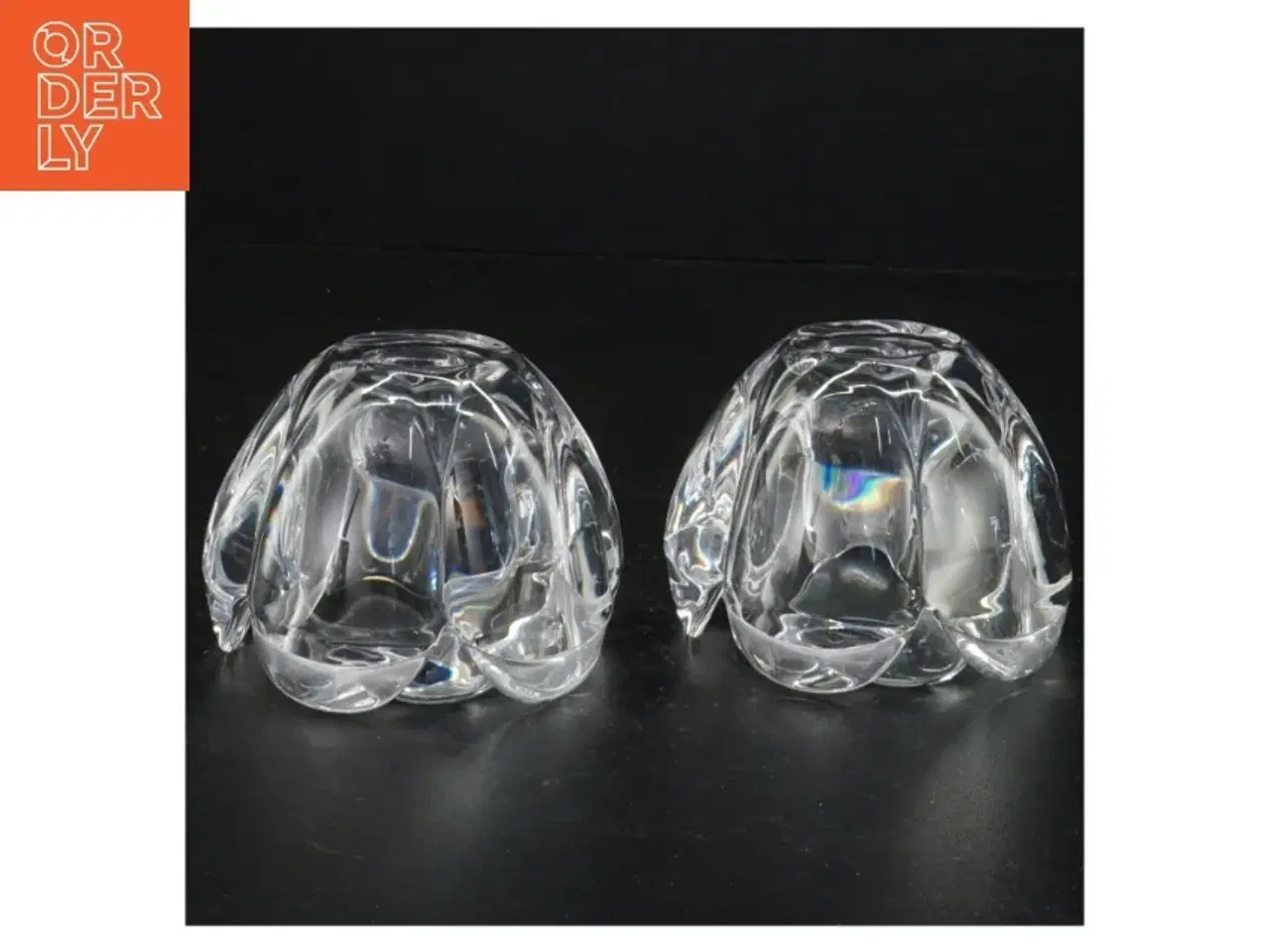 Billede 4 - Holmegaard fyrfadsstager (str. 6 x 8 cm)