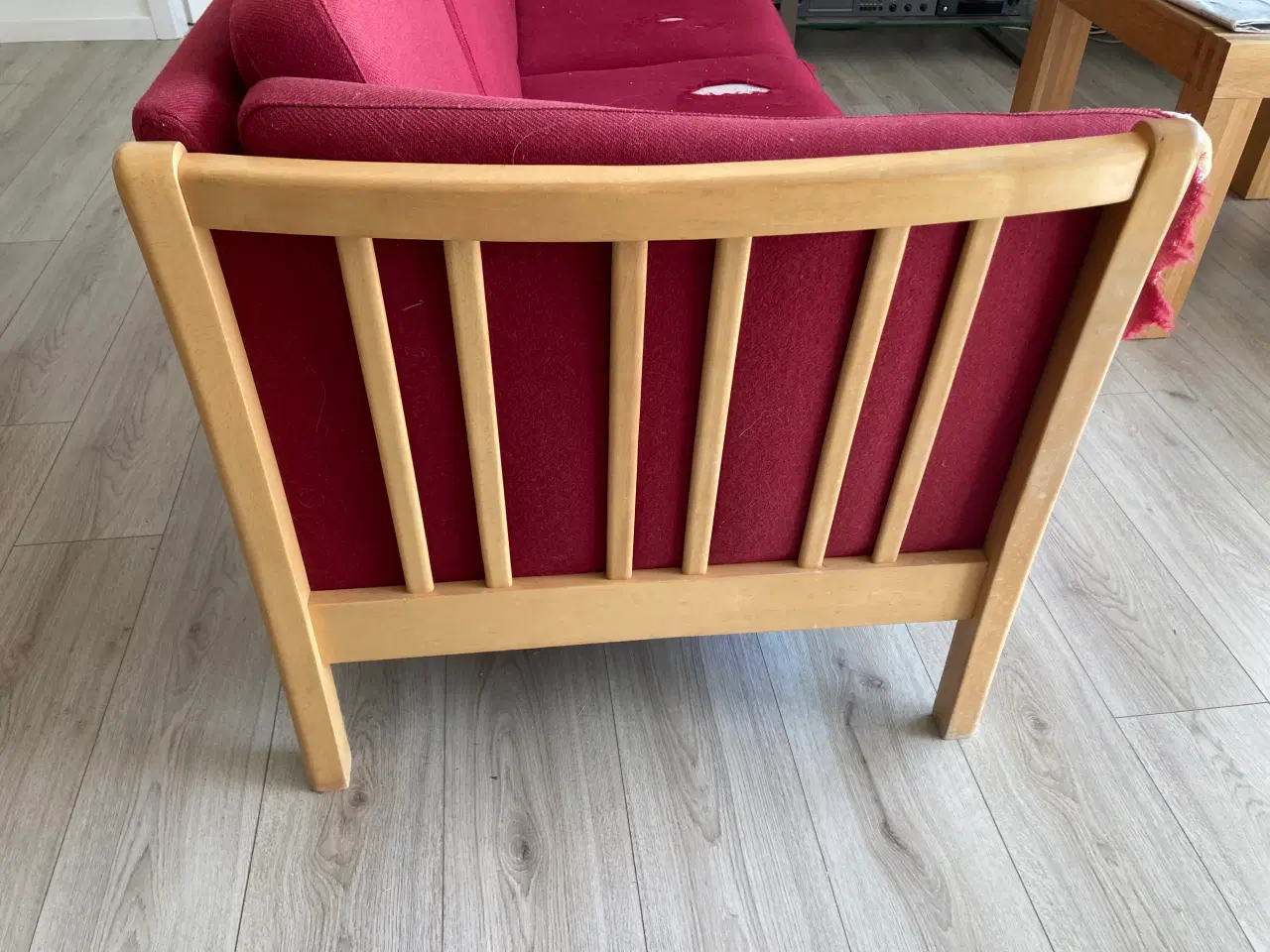 Billede 1 - Træt tremmesofa med muligheder