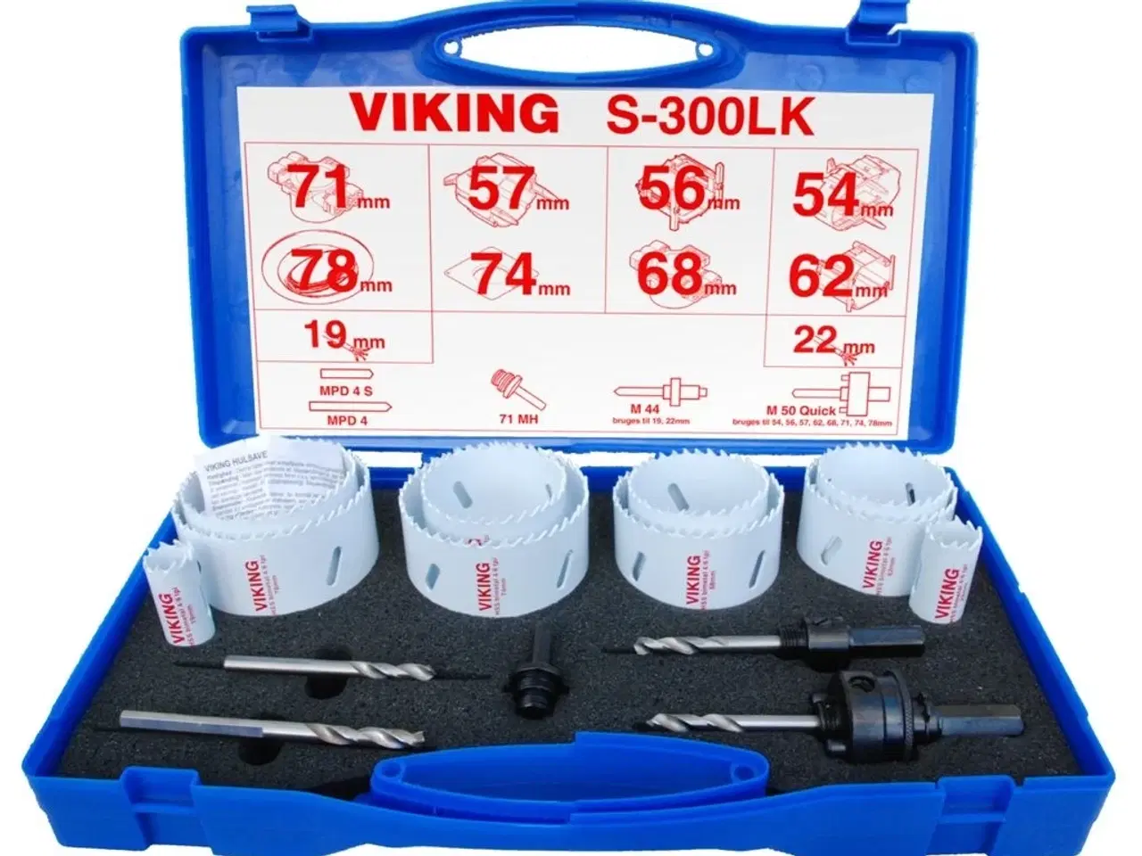 Billede 1 - Hulsavssæt Viking S300LK